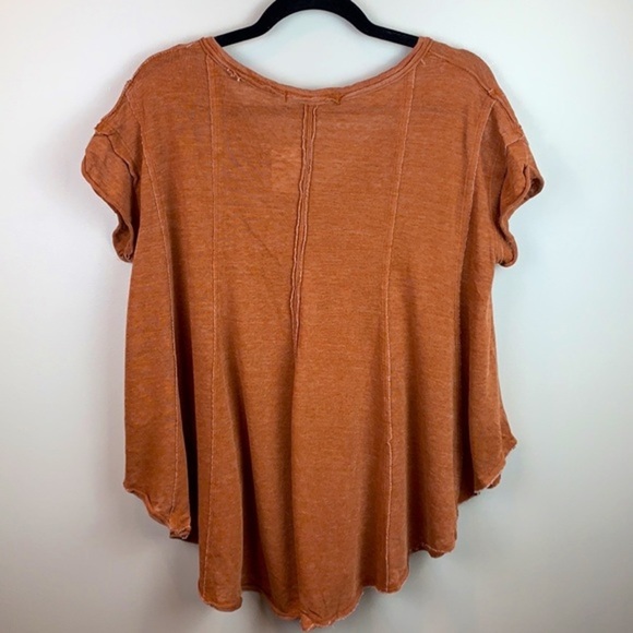 Free People Relaxed Fit Sammie Tee NWT - Picture 6 of 7